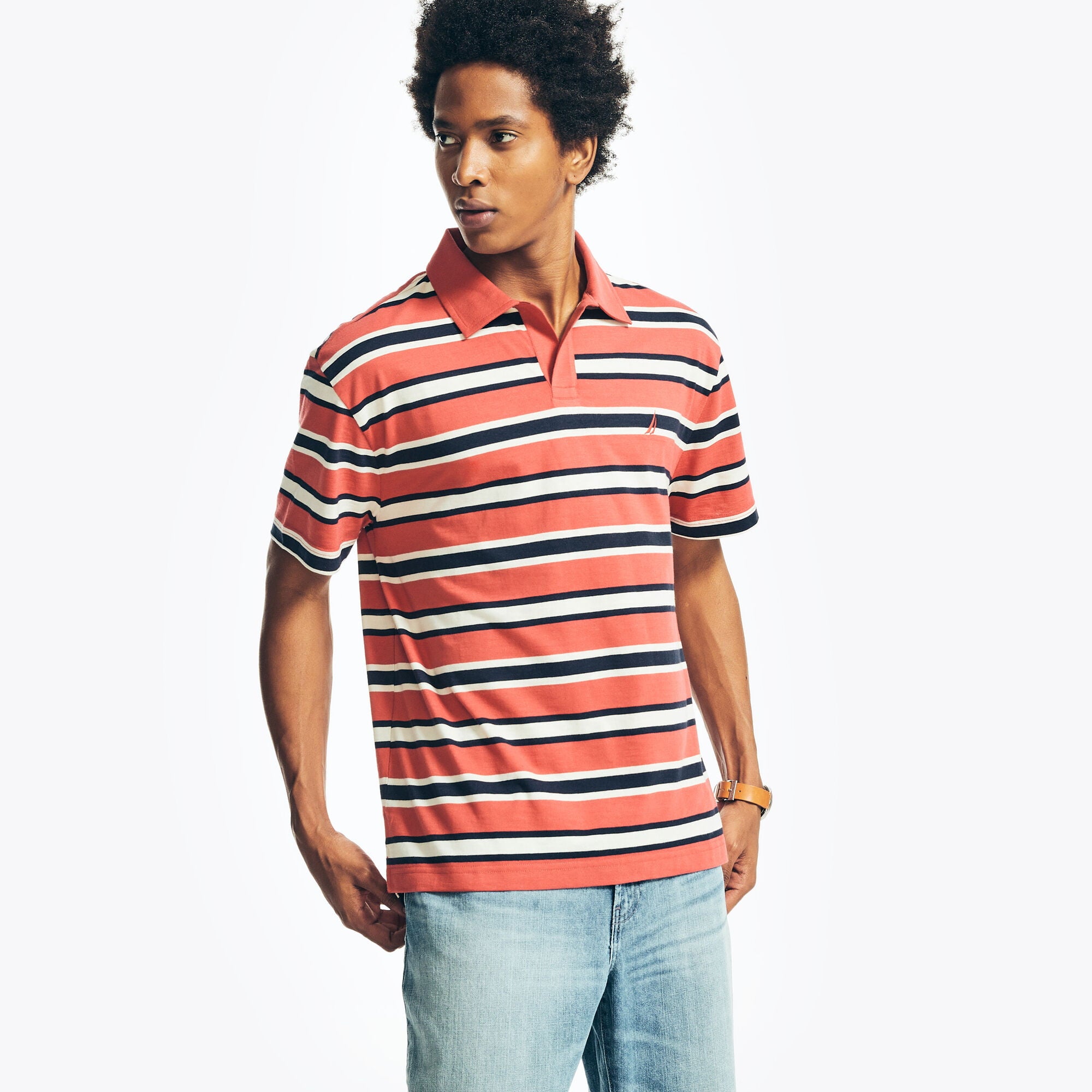 Camisero Nautica - diseño a rayas