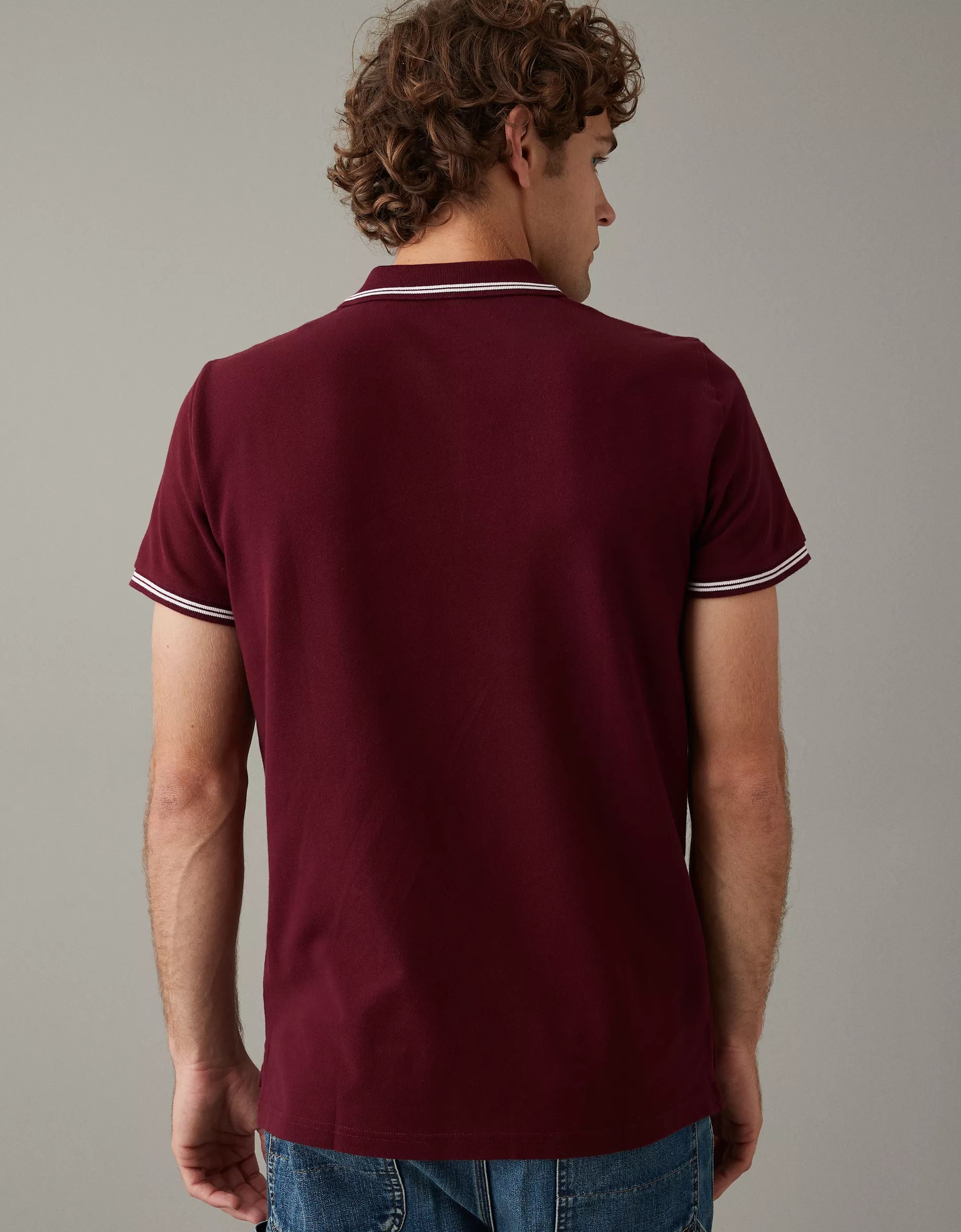 Polo American Eagle- Borgoña