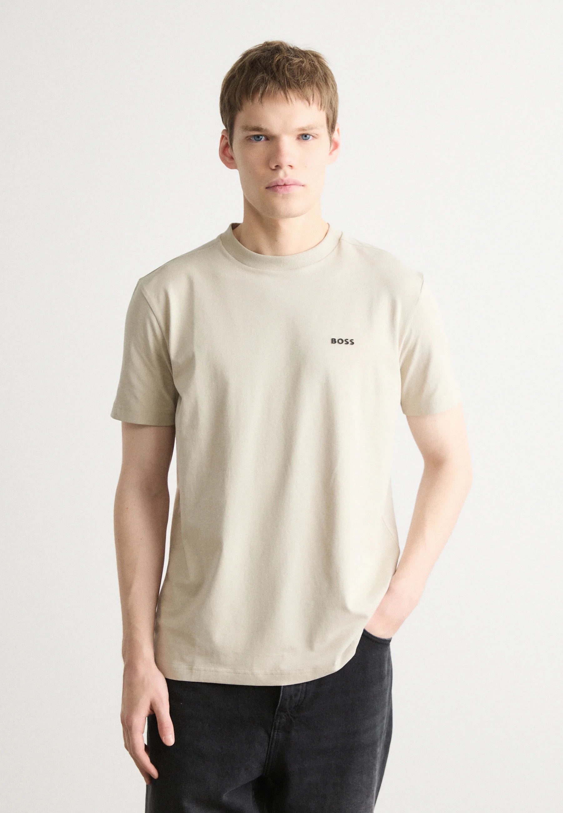 Polo basico Boss Beige - Regular fit