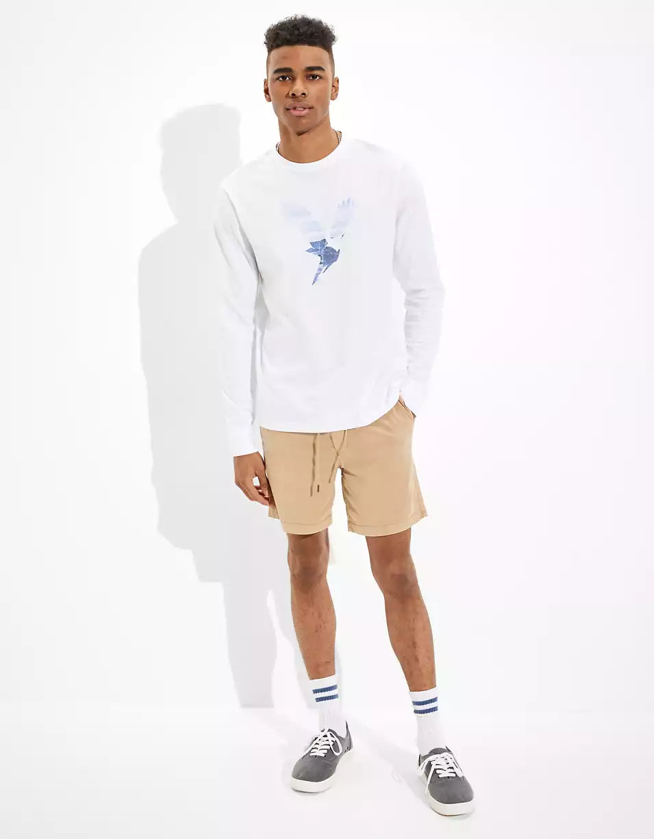 Manga Larga American Eagle