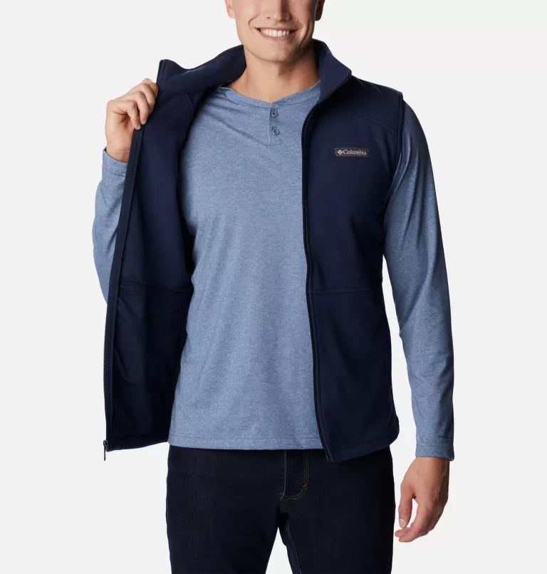 Chaleco Polar Columbia - Azul