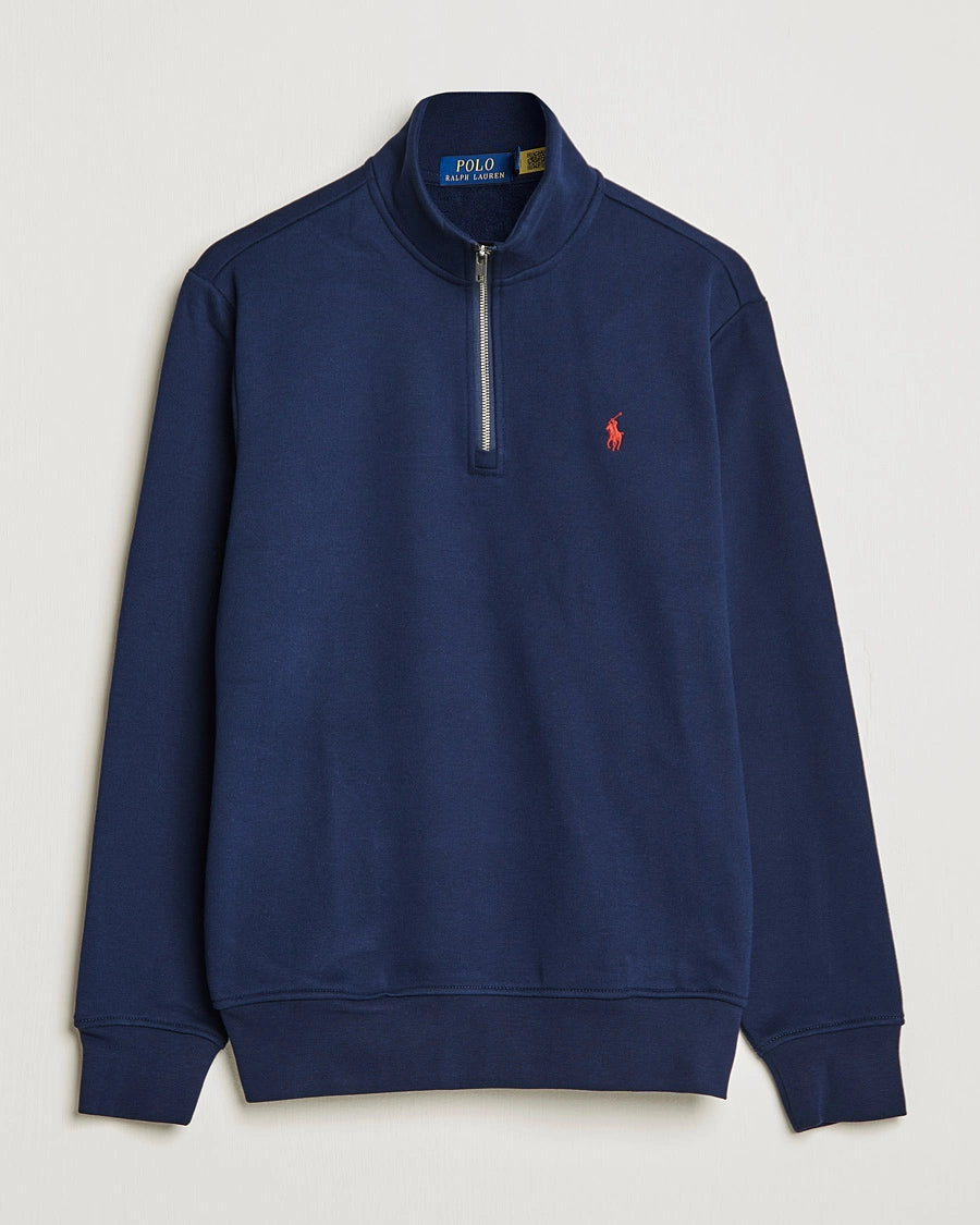 Sweater Polo Ralph Lauren 1/4 Zip - Azul Navy