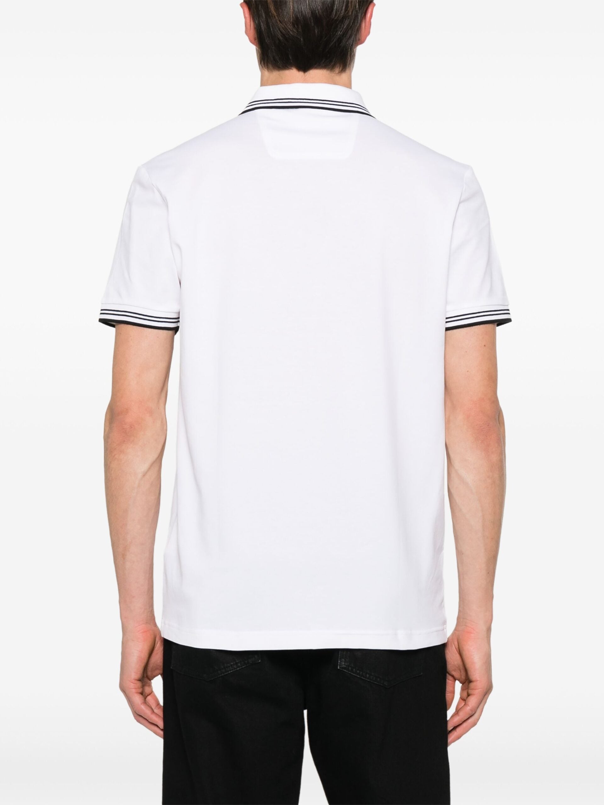 Camisero Boss blanco slim fit - Stretch