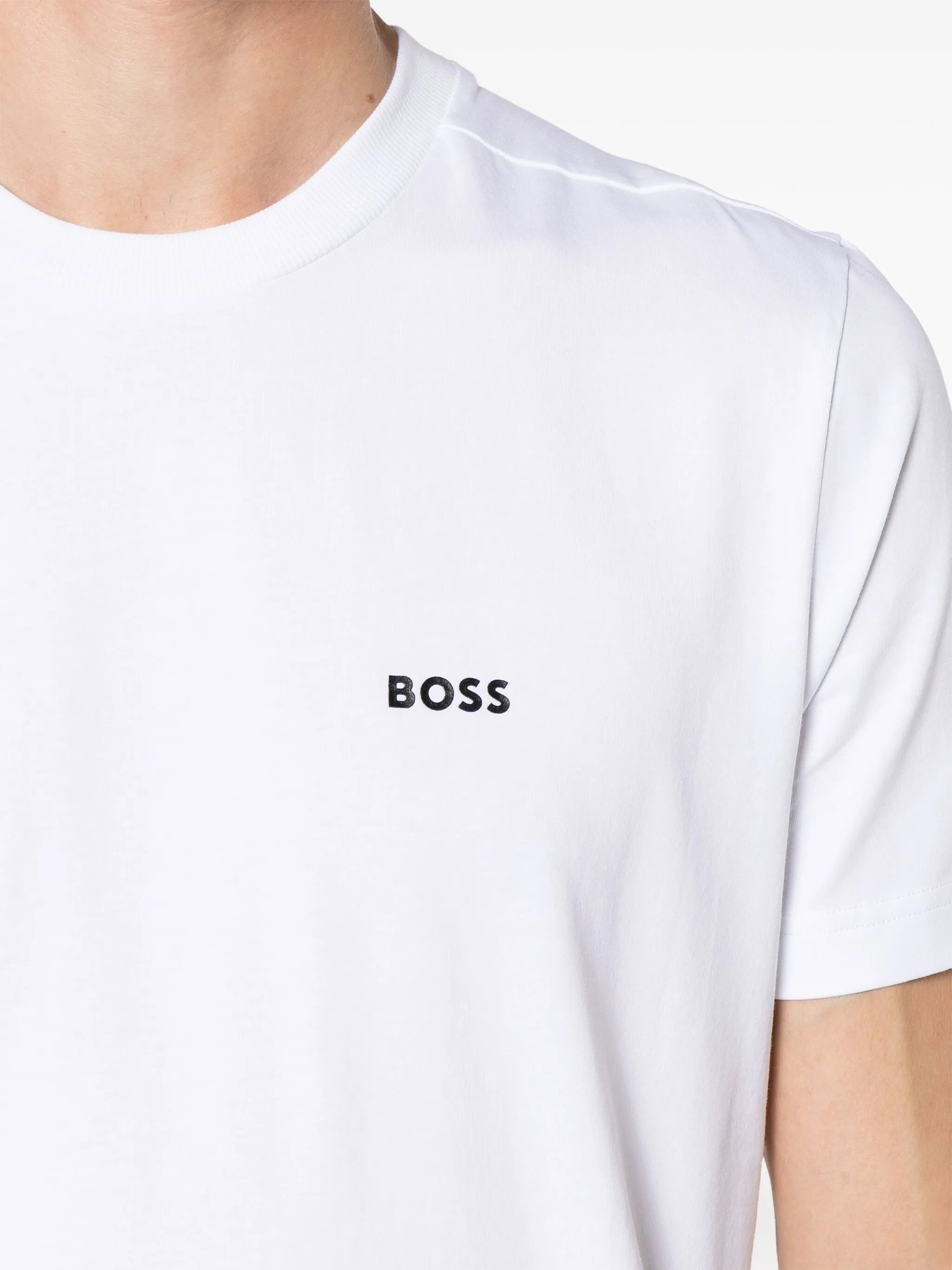 Polo basico Boss Blanco - Regular fit