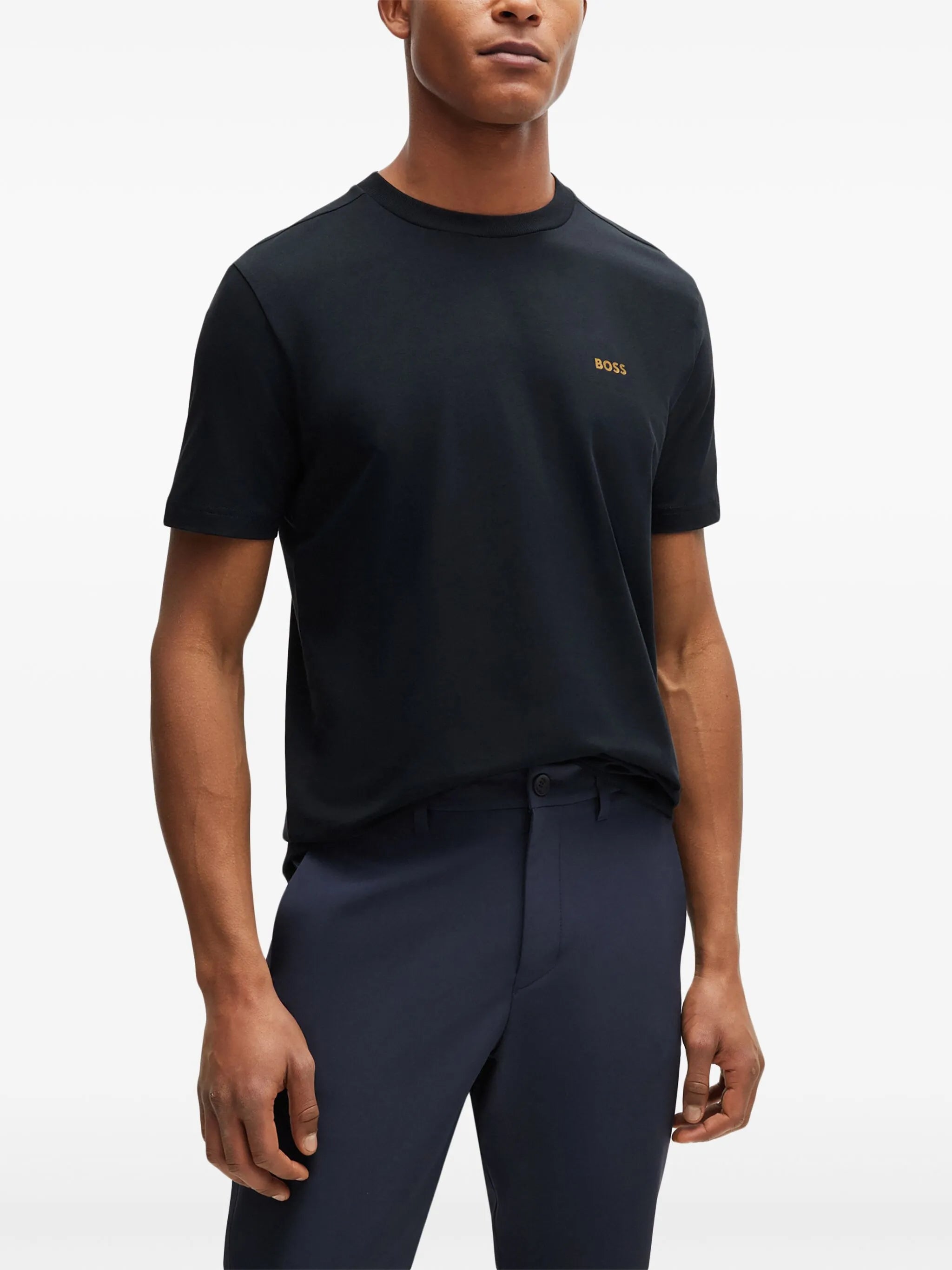 Polo basico Boss Azul Marino - Regular fit