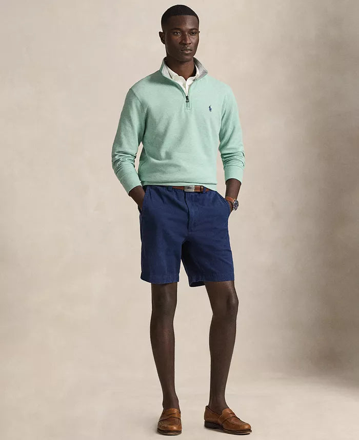 Sweater Polo Ralph Lauren quarter Zip - Verde Agua
