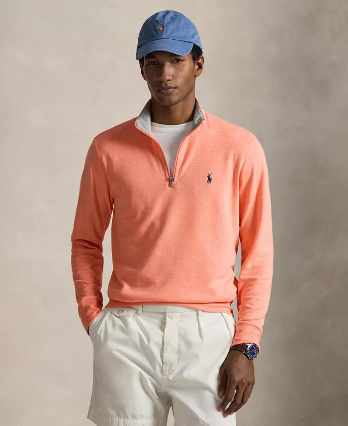 A PEDIDO Sweater Polo Ralph Lauren quarter Zip - Melón