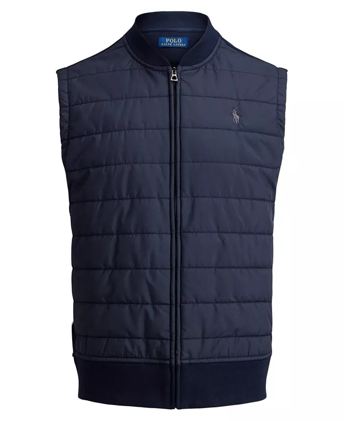 (A PEDIDO) Chaleco acolchado Polo Ralph Lauren cremallera zompleta - Azul