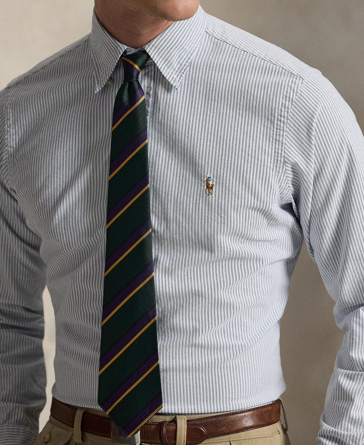 Camisa Polo Ralph Lauren a rayas - classic Fit