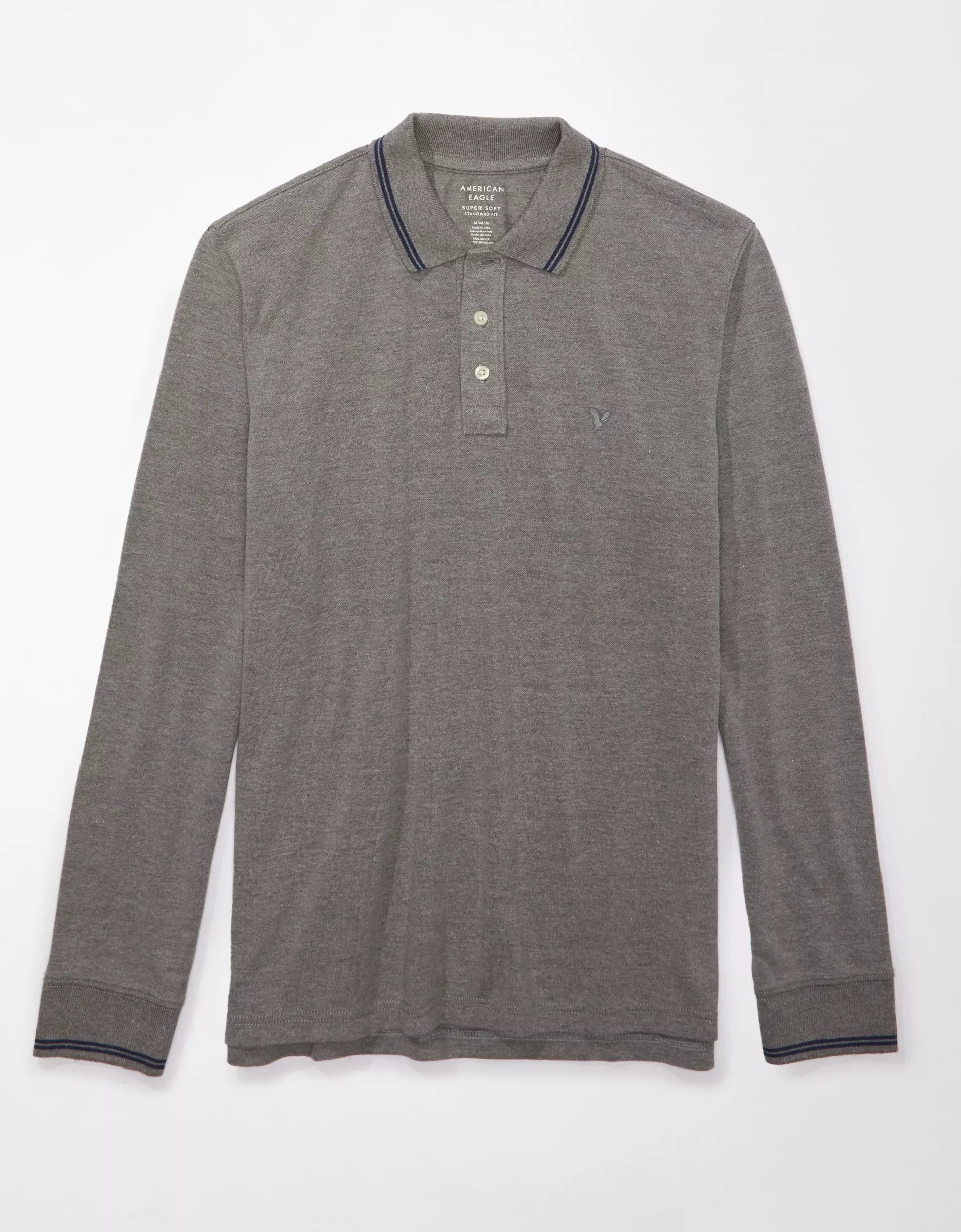Polo Shirt manga larga - American Eagle