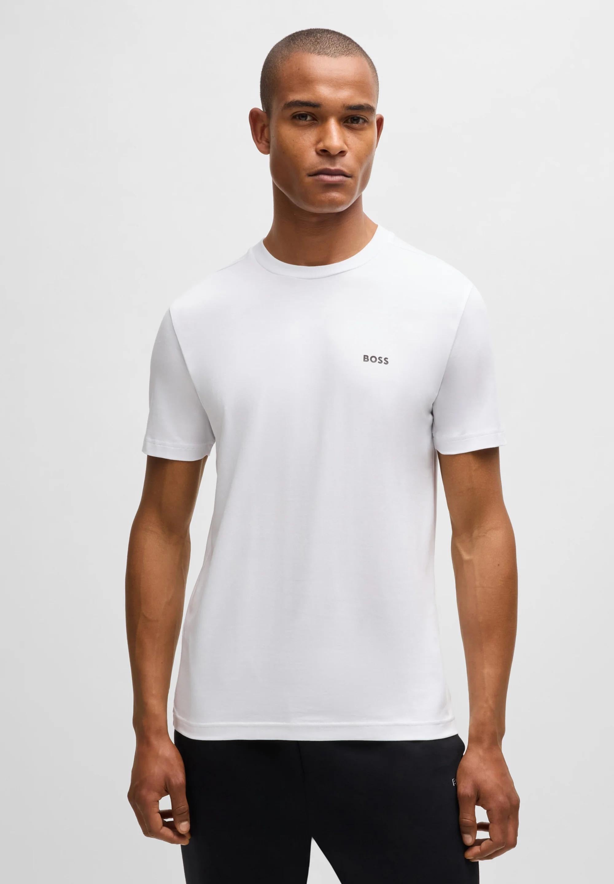 Polo basico Boss Blanco - Regular fit