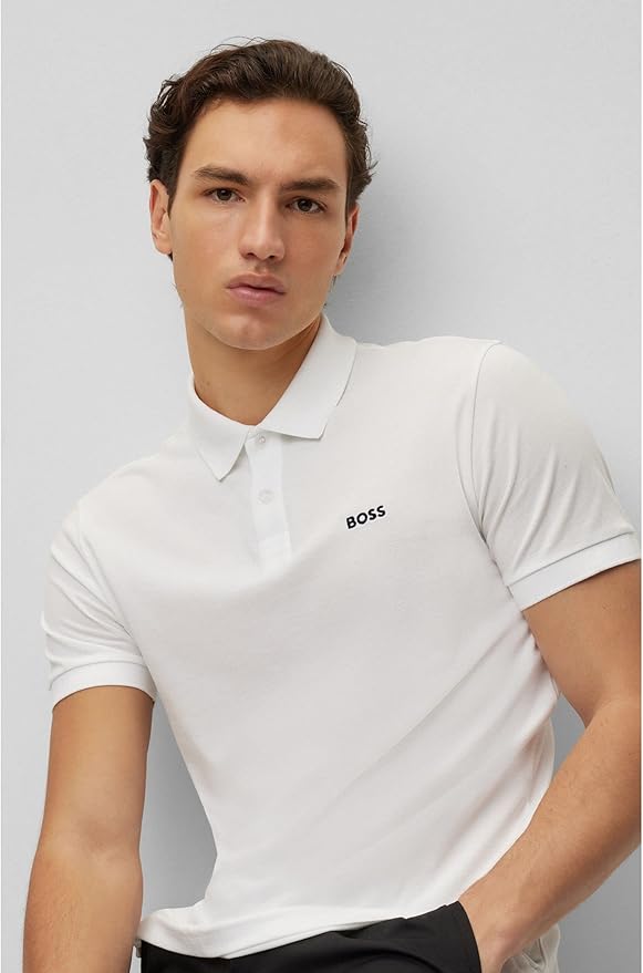 Camisero Boss regular fit - Blanco
