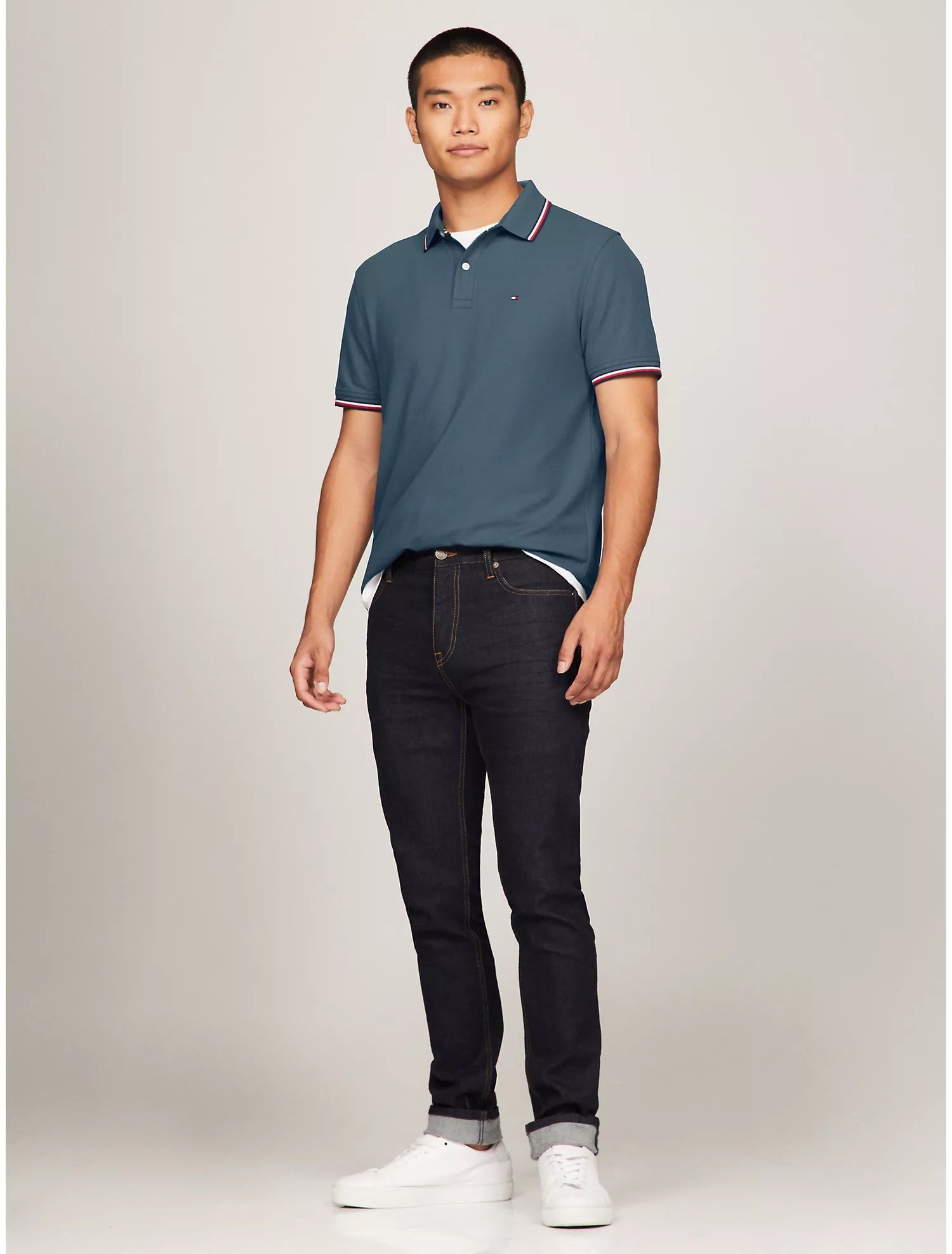 Camisero Tommy Hilfiger- Azul cala