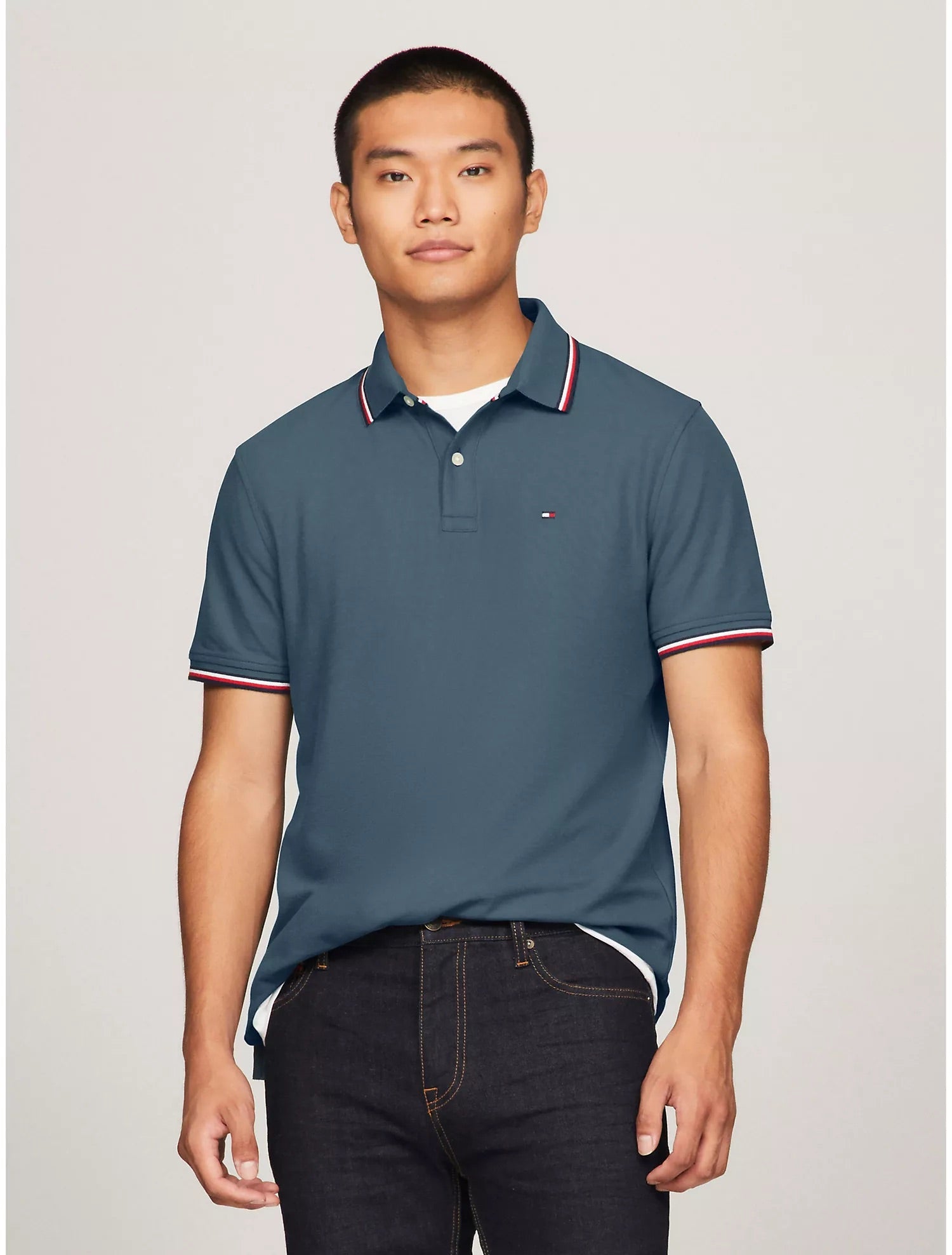 Camisero Tommy Hilfiger- Azul cala