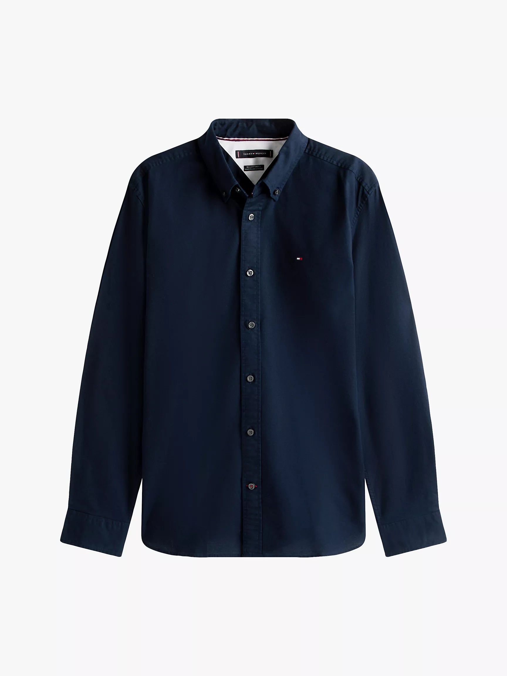 (A PEDIDO )Camisa Oxford manga larga Tommy Hilfiger Regular fit - Azul