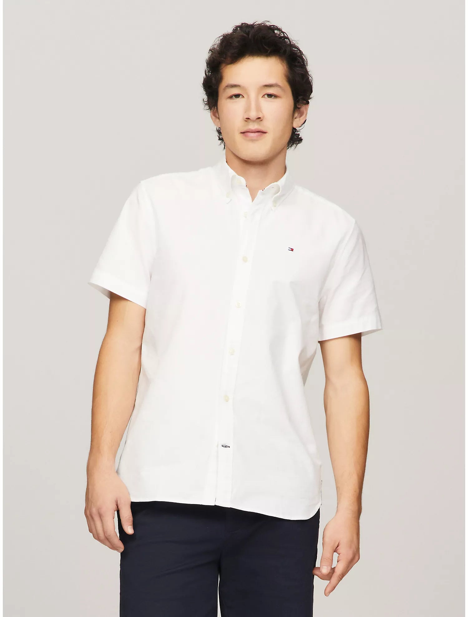 Camisa Oxford Tommy Hilfiger - Manga corta