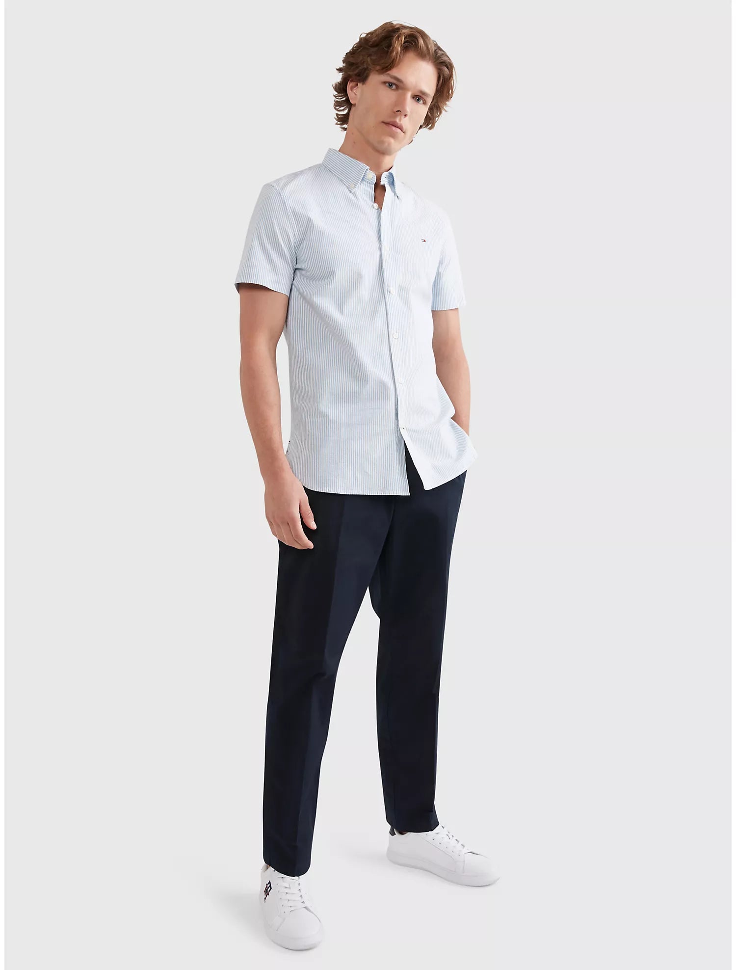 Camisa Oxford Tommy Hilfiger - Manga corta
