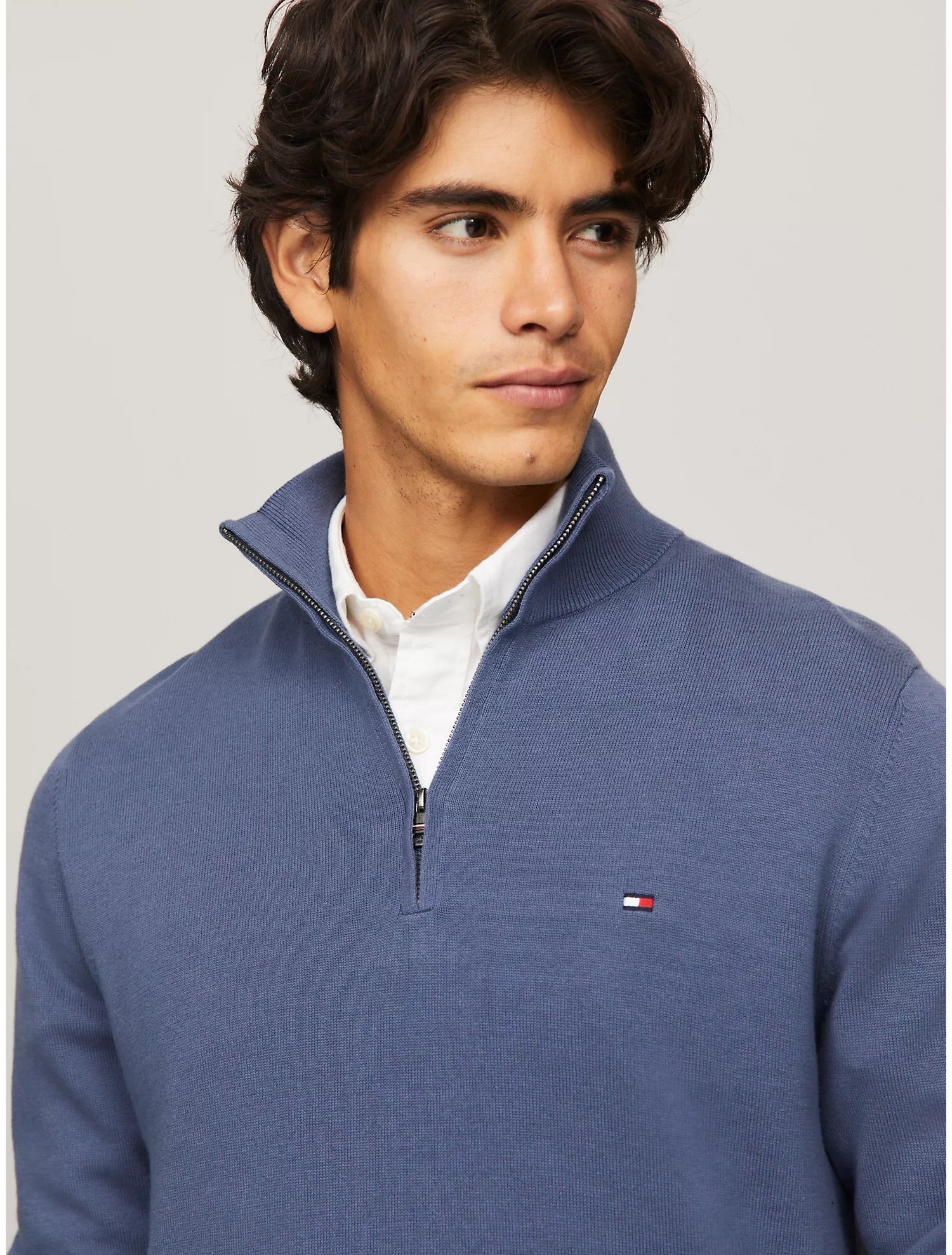Sweater Tommy Hilfiger- Azul cala