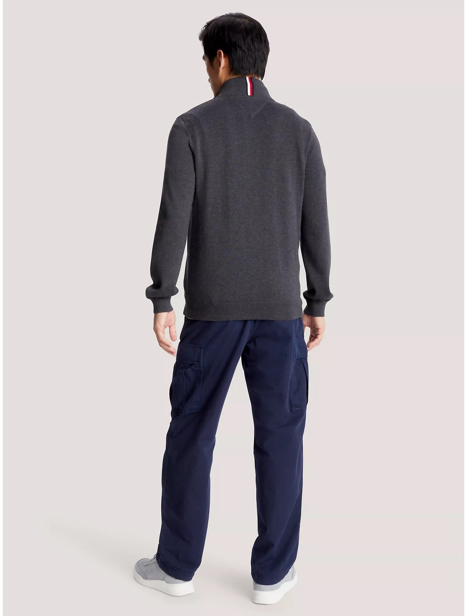 Sweater Tommy Hilfiger- Gris oscuro