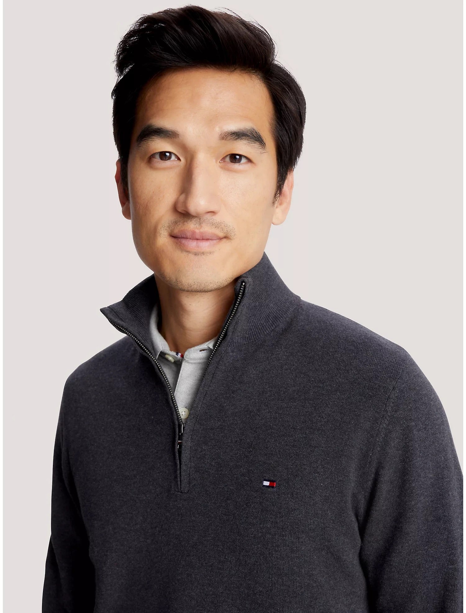 Sweater Tommy Hilfiger- Gris oscuro