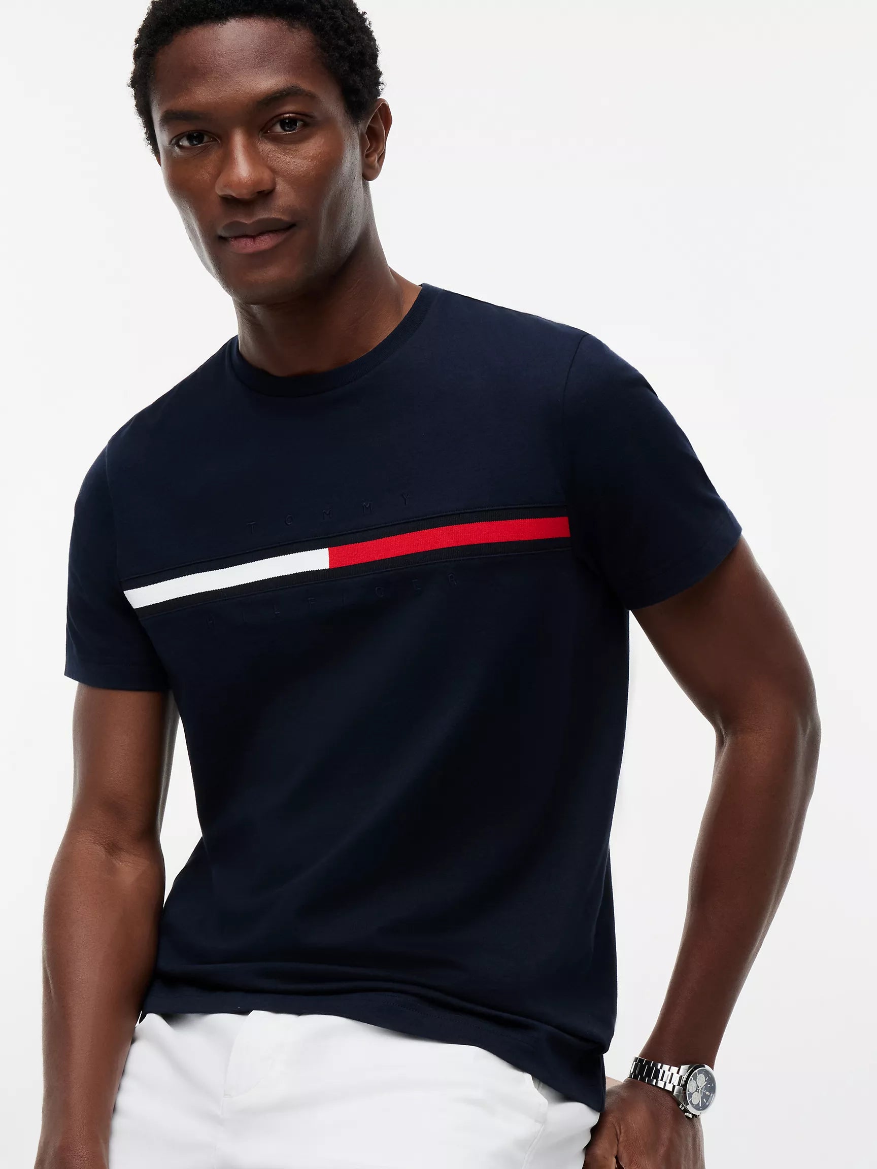 Polo logo box tommy Hilfiger - azul