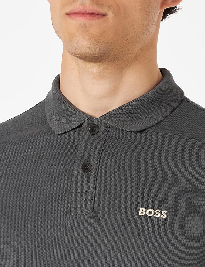 Camisero Boss regular fit - Dark grey