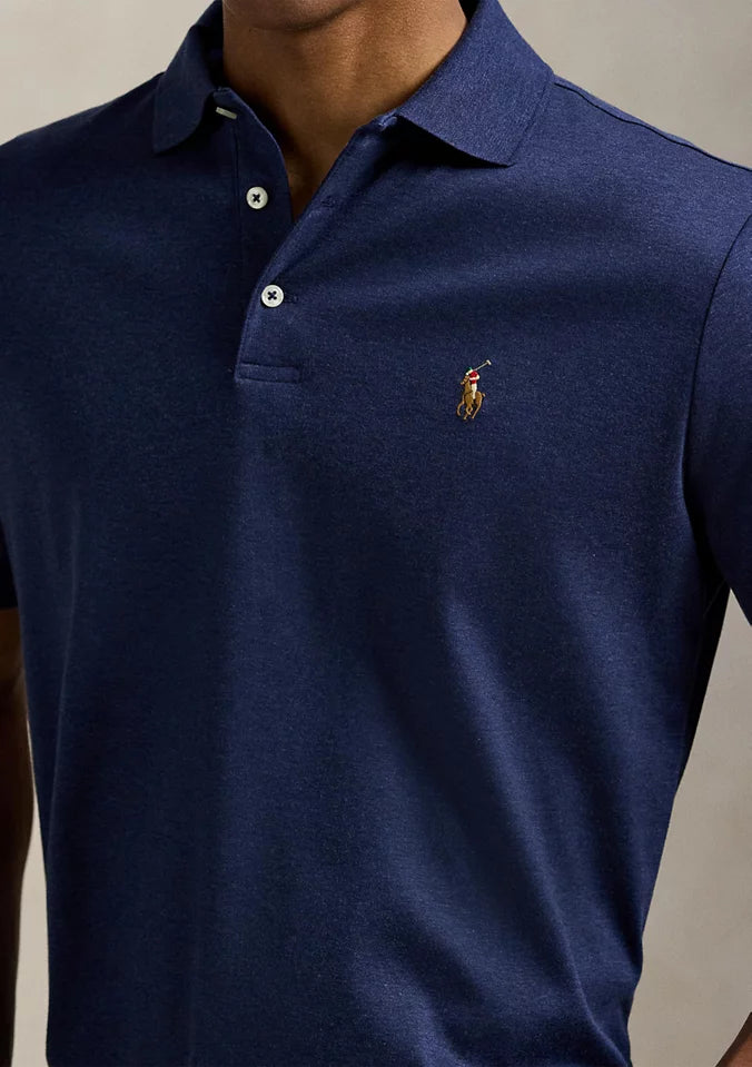 Camisero Polo ralph lauren pima cotton - azul heather