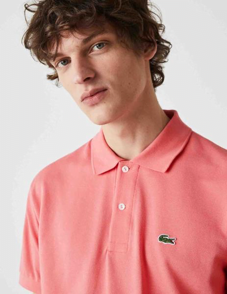 CAMISETA CON CUELLO LACOSTE CLASSIC FIT L.12.12 – Rose
