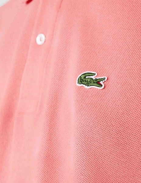 CAMISETA CON CUELLO LACOSTE CLASSIC FIT L.12.12 – Rose