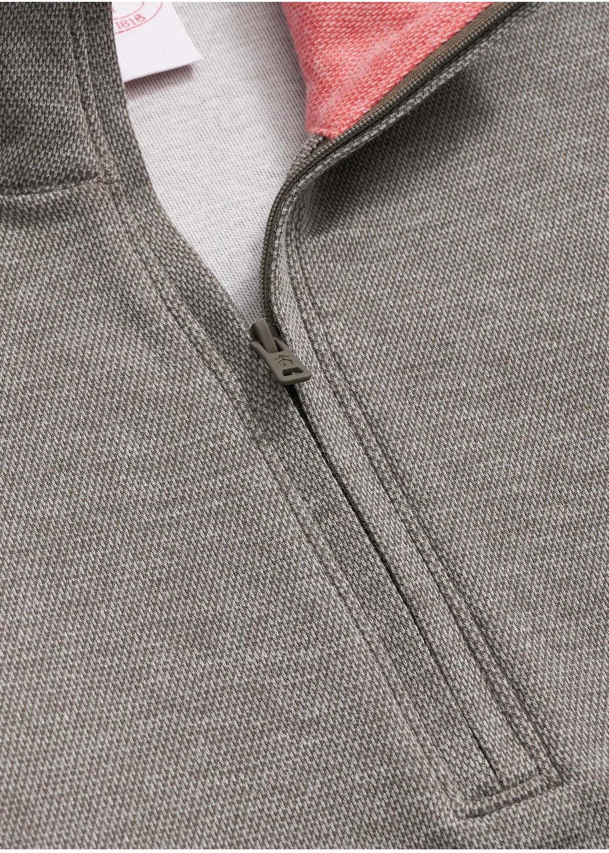 Sweater 1/4 zip Brooks brothers Gris - regular fit