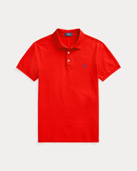 Camiseta con cuello Polo Ralph Lauren - Rojo