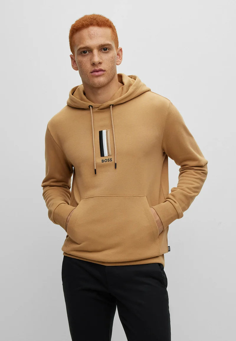 Hoodie Boss- Beige