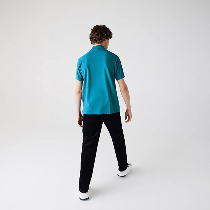 CAMISETA CON CUELLO LACOSTE Classic Fit L.12.12 – Turquesa