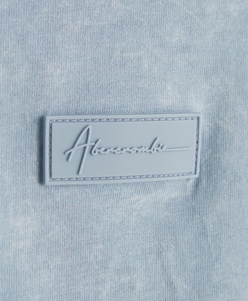 MARGA LARGA ABERCROMBIE- LOGO BORDADO