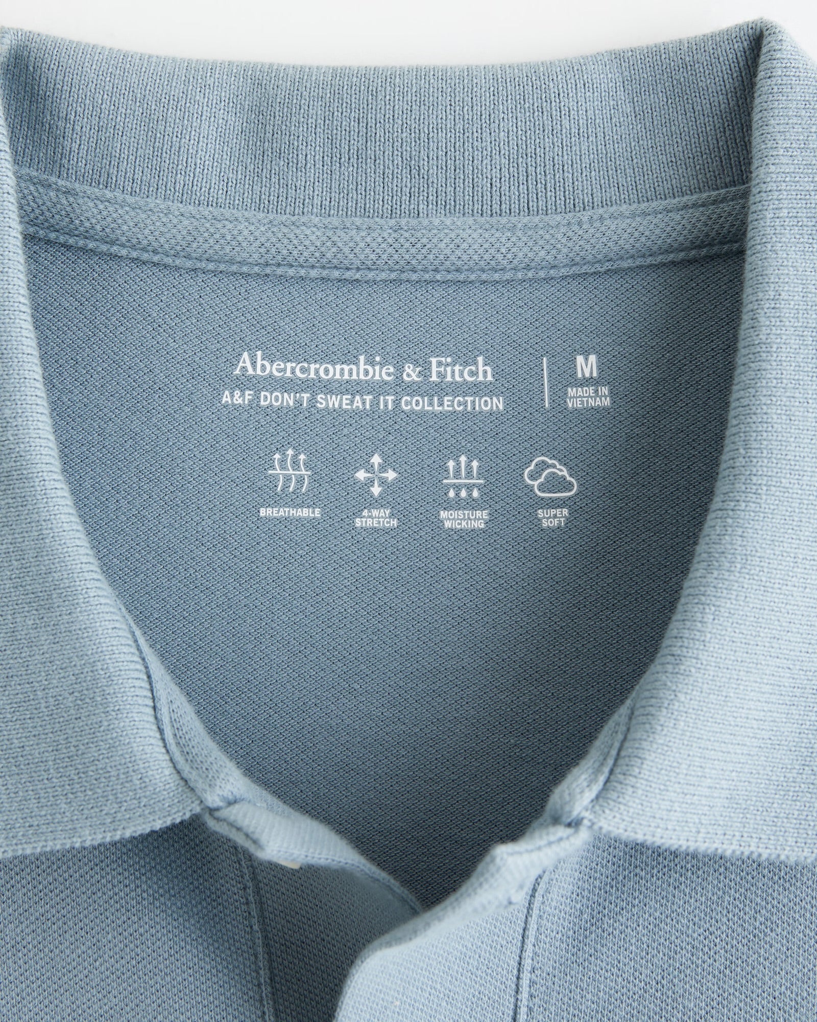 Polo con ícono Don't Sweat It - Abercrombie