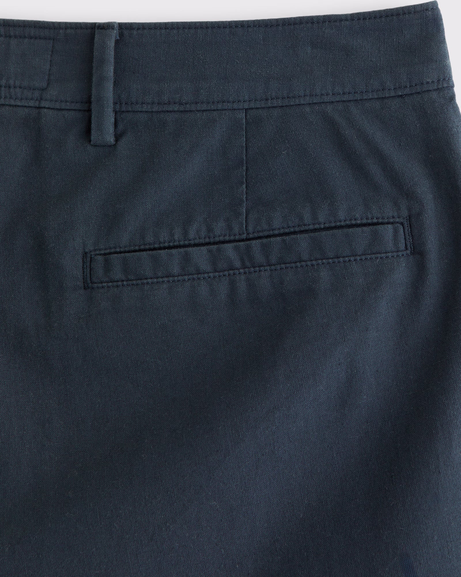 Short de Lino Abercrombie and fitch - Azul