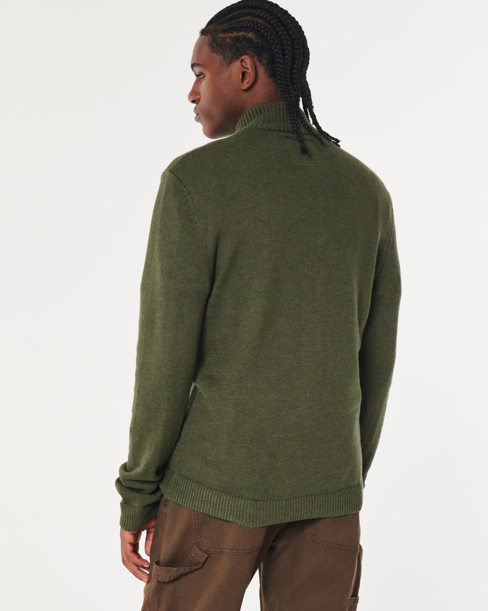 Suéter Hollister- Verde militar
