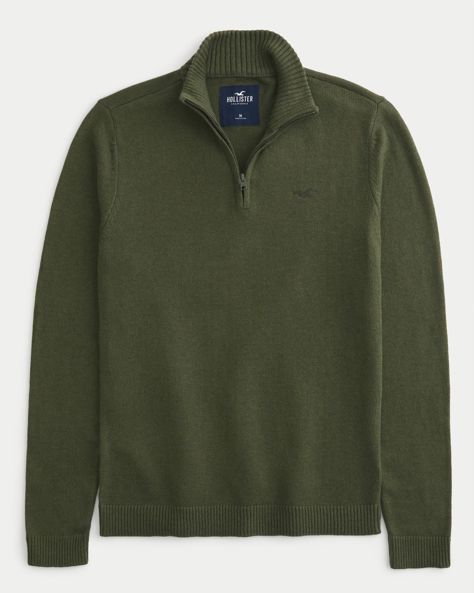 Suéter Hollister- Verde militar