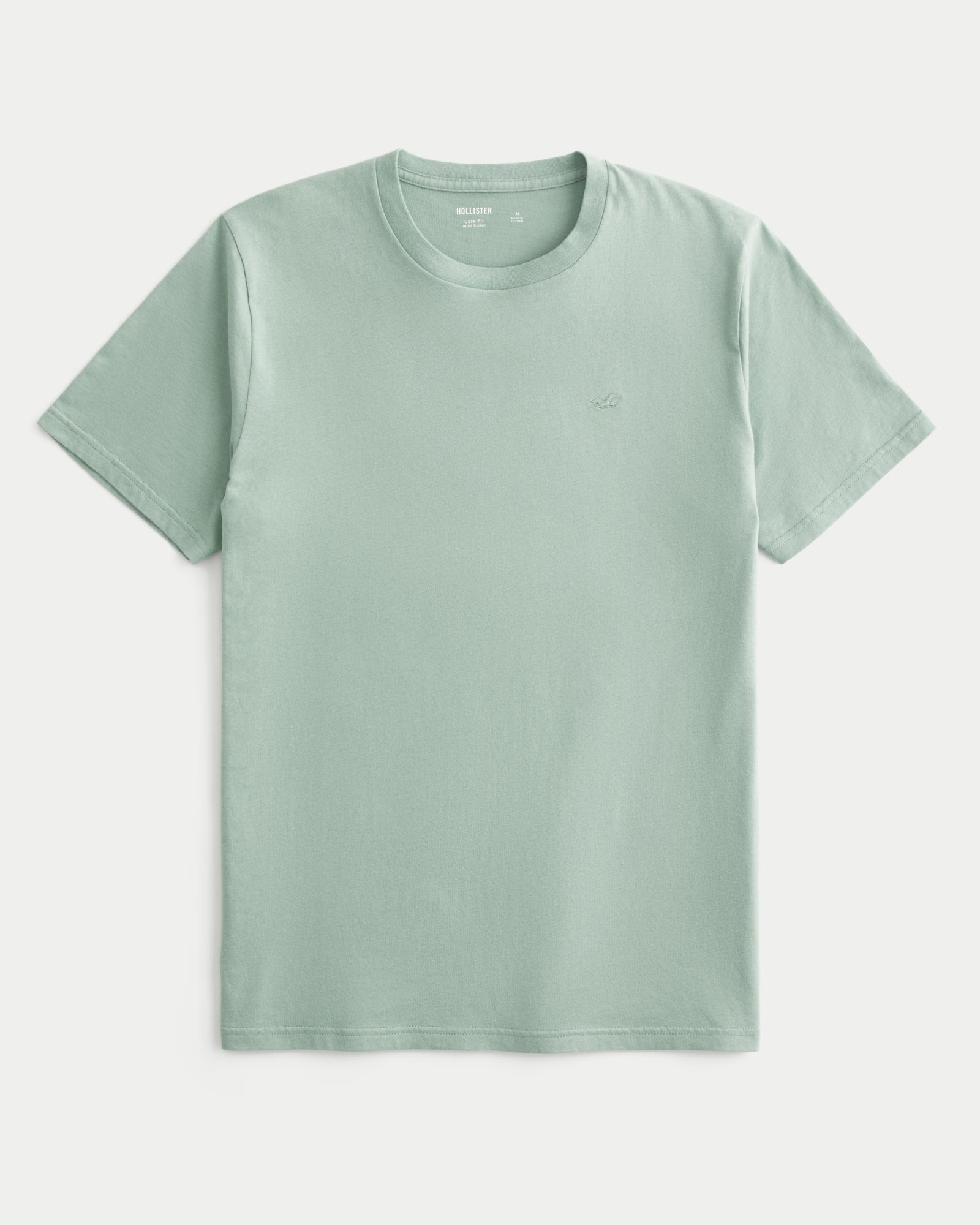 Camiseta Básica Hollister - Verde