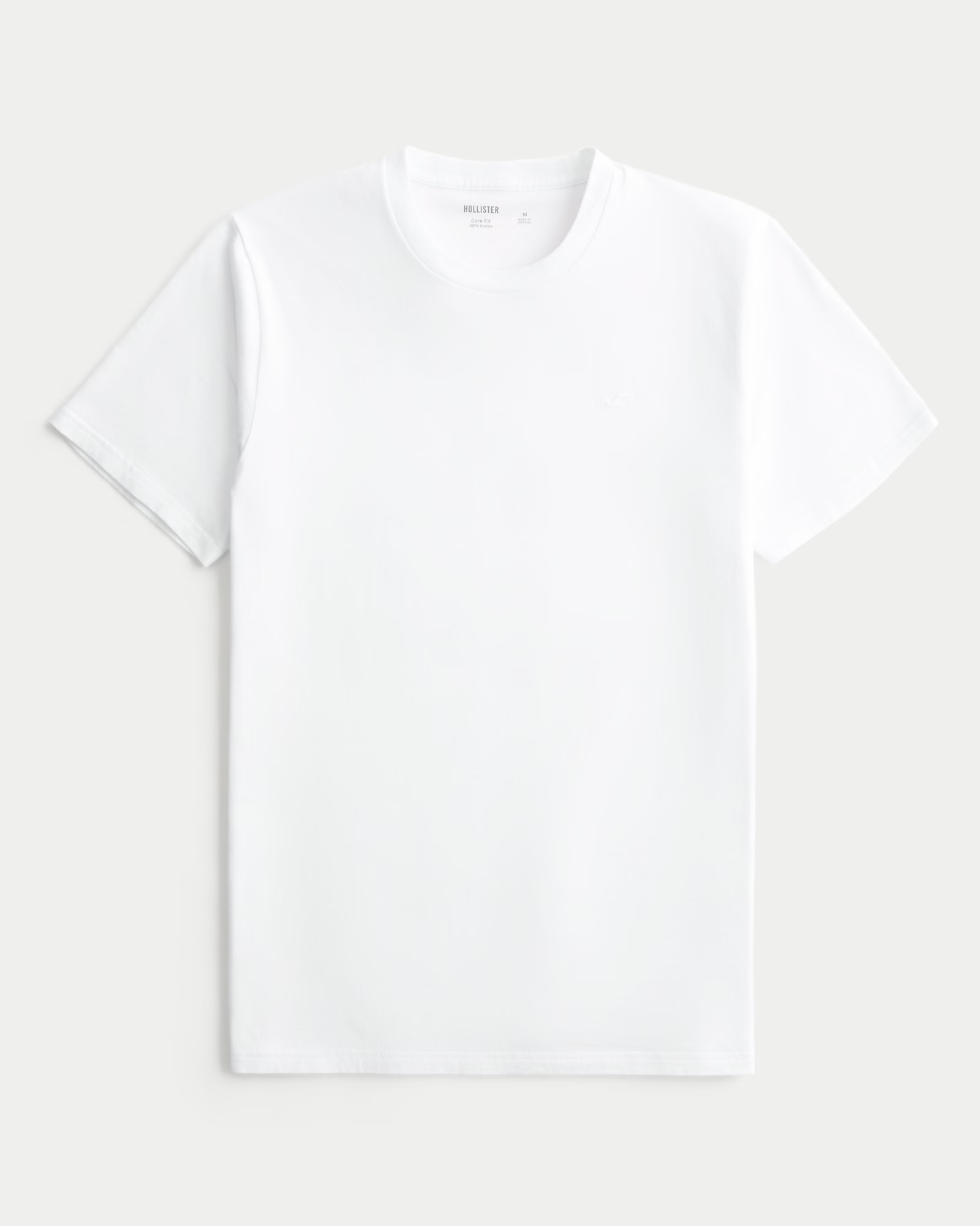 Camiseta Básica Hollister - Blanco