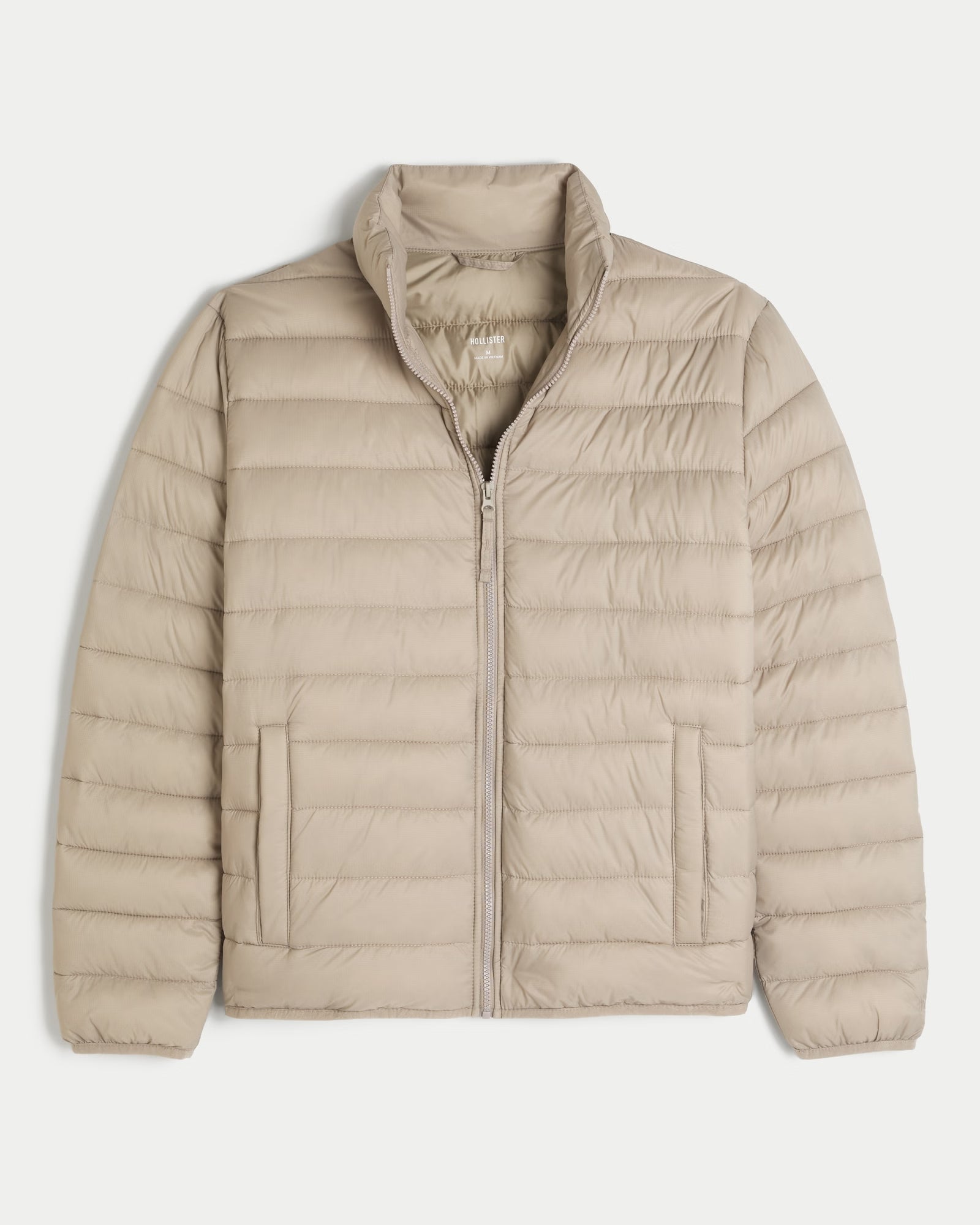 Casaca Holliste acolchada - Beige