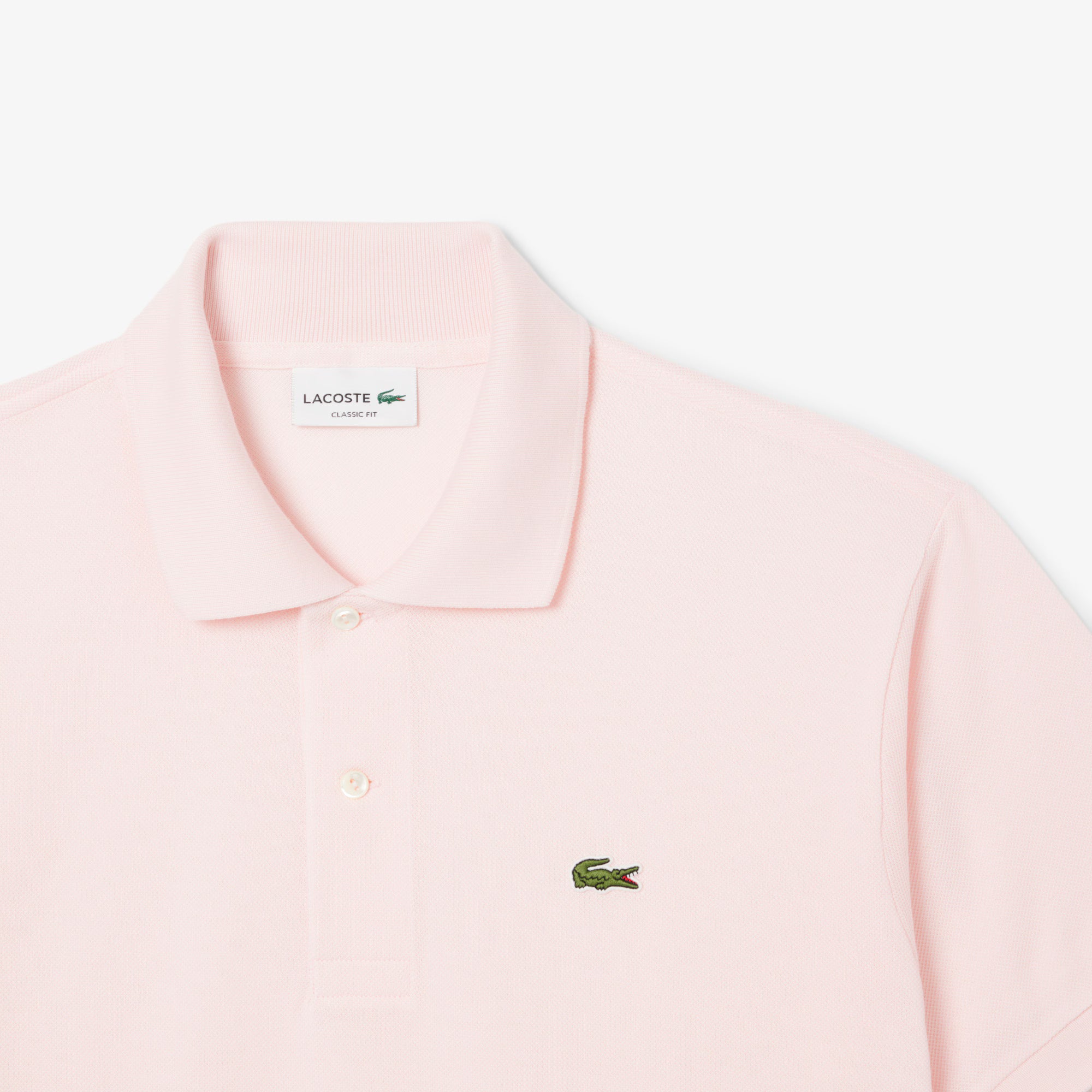 Polo Lacoste piqué L.12. 12 - Rosa - Classic Fit