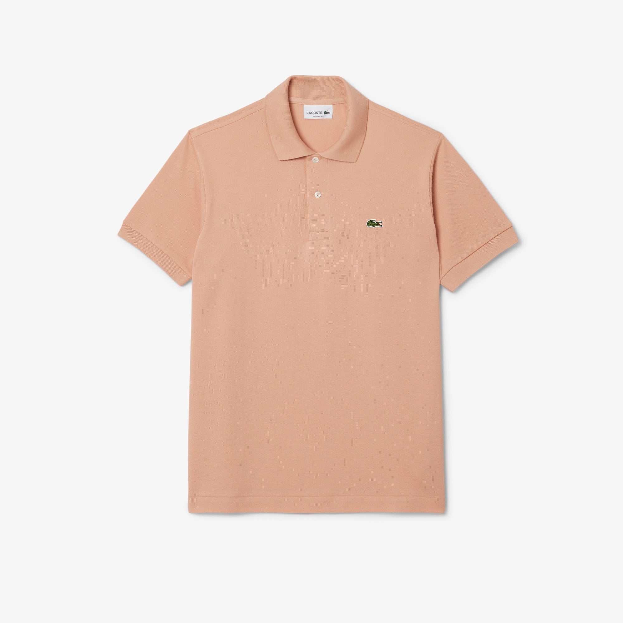 Polo Lacoste piqué L.12. 12 - Melon- Classic Fit