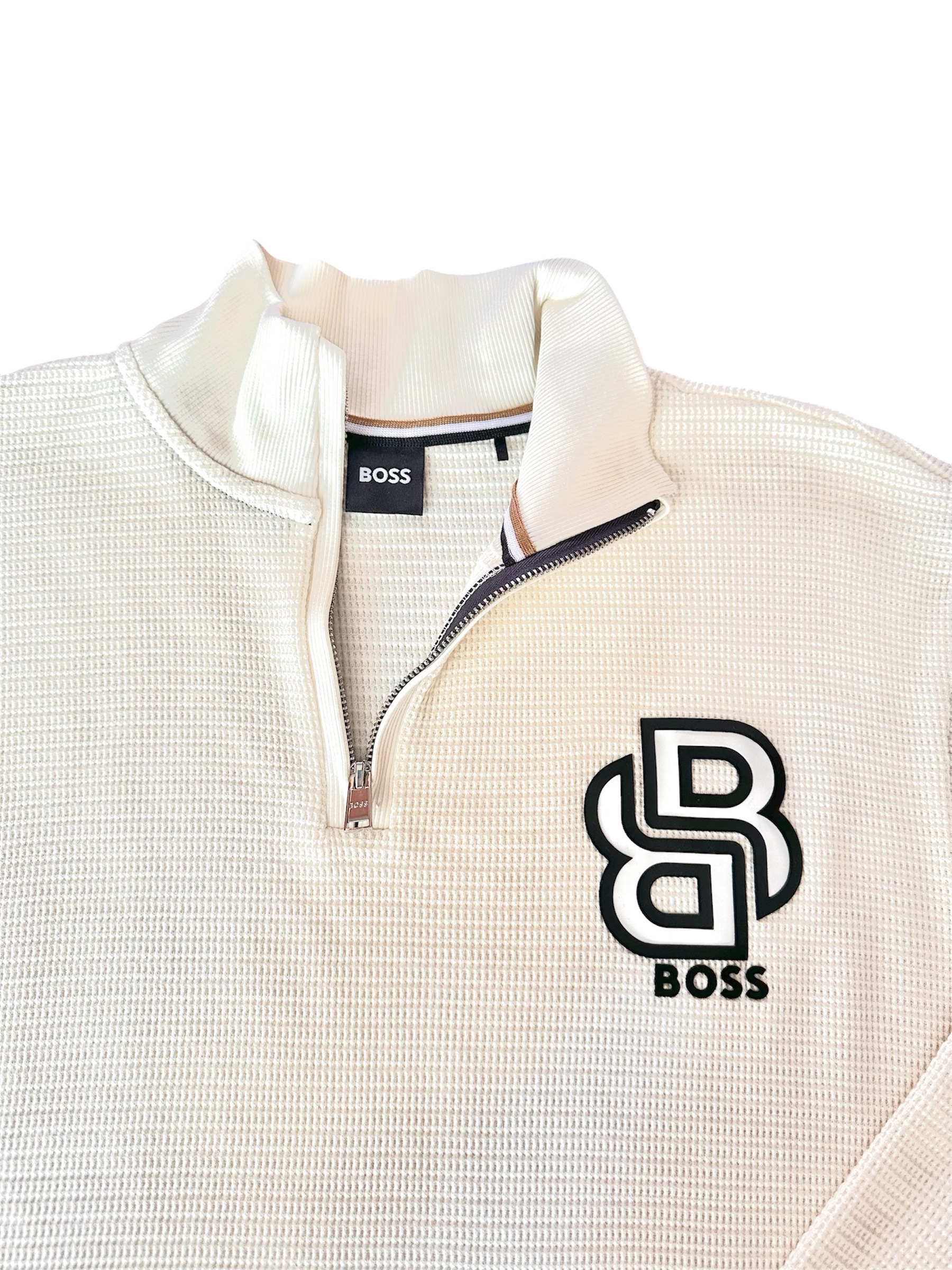 Sweater Boss 1/4 zip - Crema