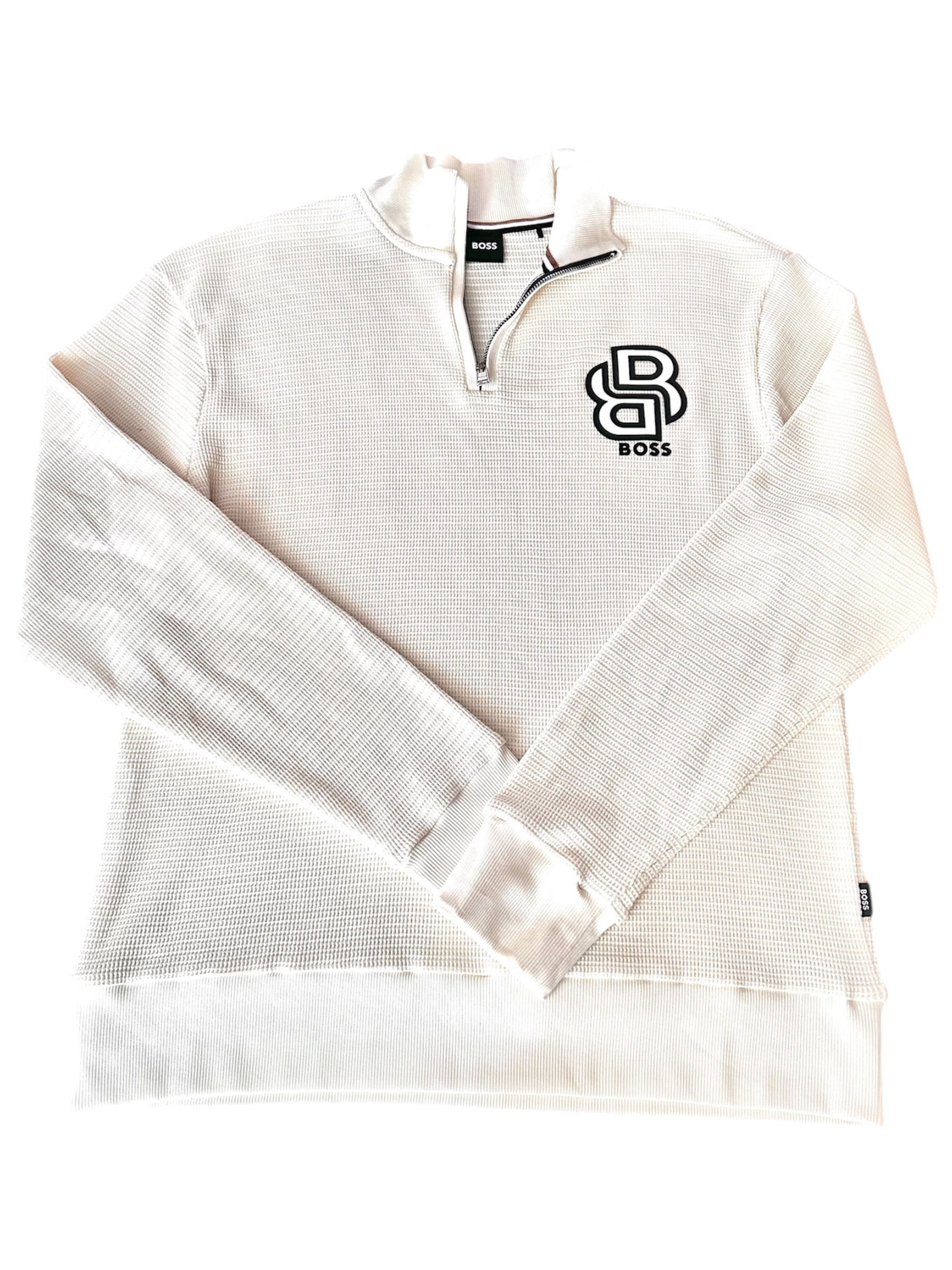 Sweater Boss 1/4 zip - Crema