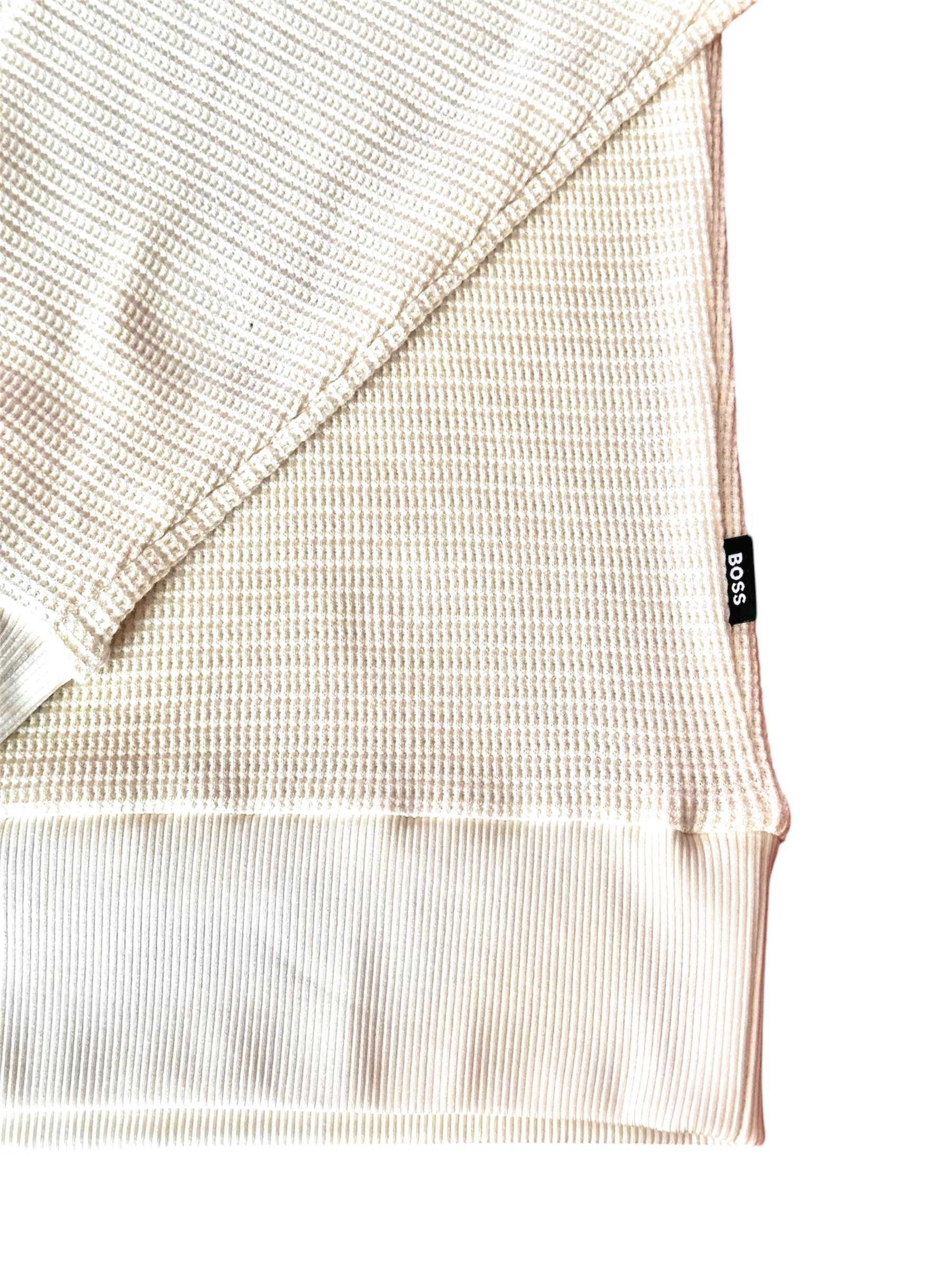 Sweater Boss 1/4 zip - Crema