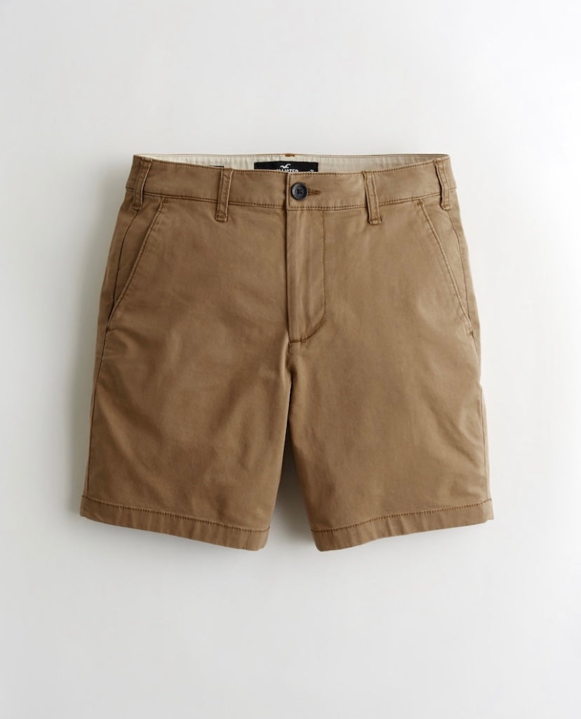 Short de Vestir Hollister - Khaki