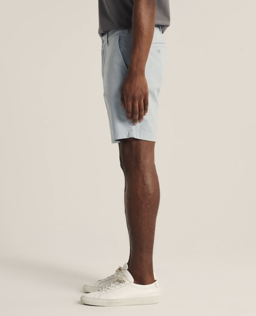 Short de vestir- Abercrombie & Fitch "Light blue"