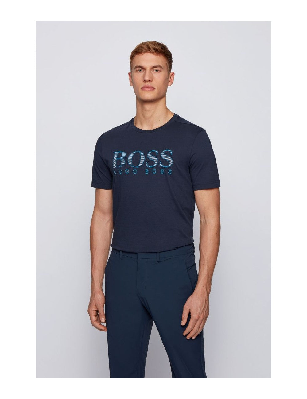 Camiseta gráfica Hugo Boss - Azul marino