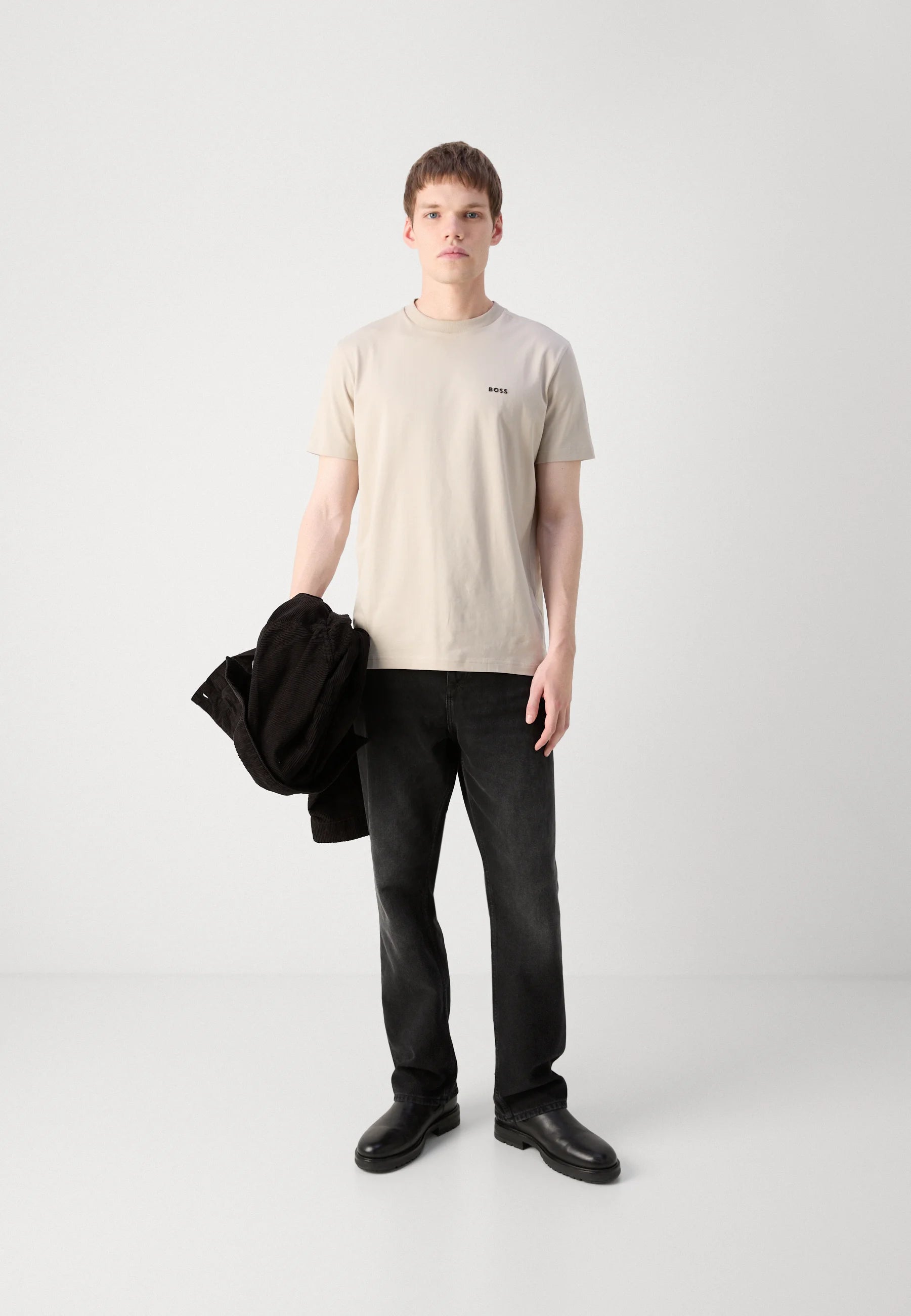Polo basico Boss Beige - Regular fit